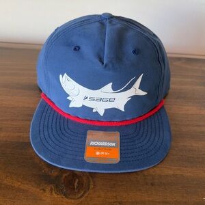 Adult Sage Captains Hat - Tarpon